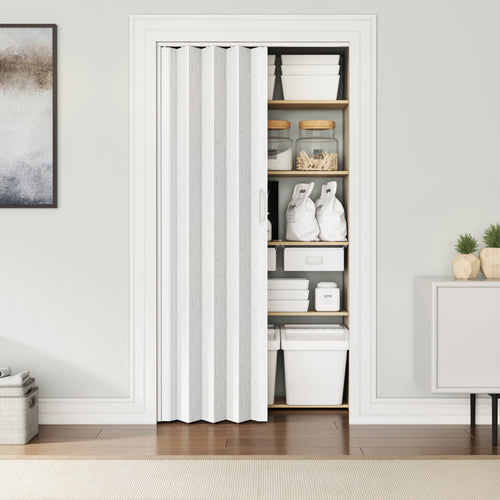Studio Series 32" W PVC Foldable Accordion Doors White