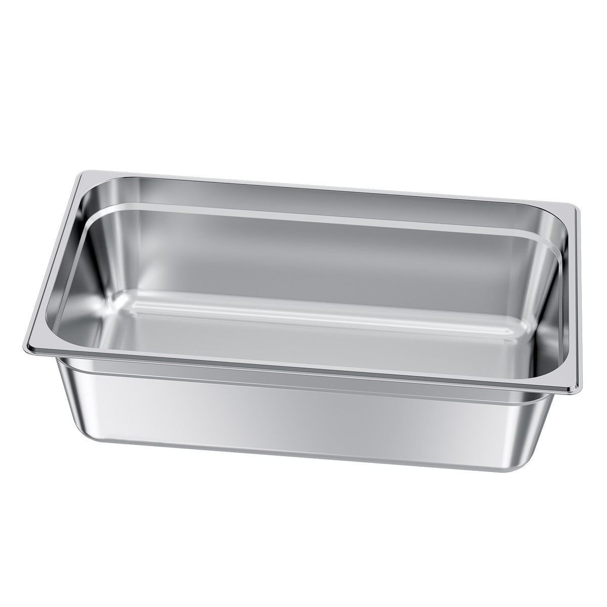 1 Pack Stainless Steam Hotel Pan, Full Size Table Steam Pan