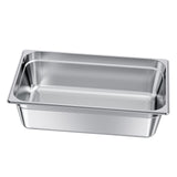 1 Pack Stainless Steam Hotel Pan, Full Size Table Steam Pan