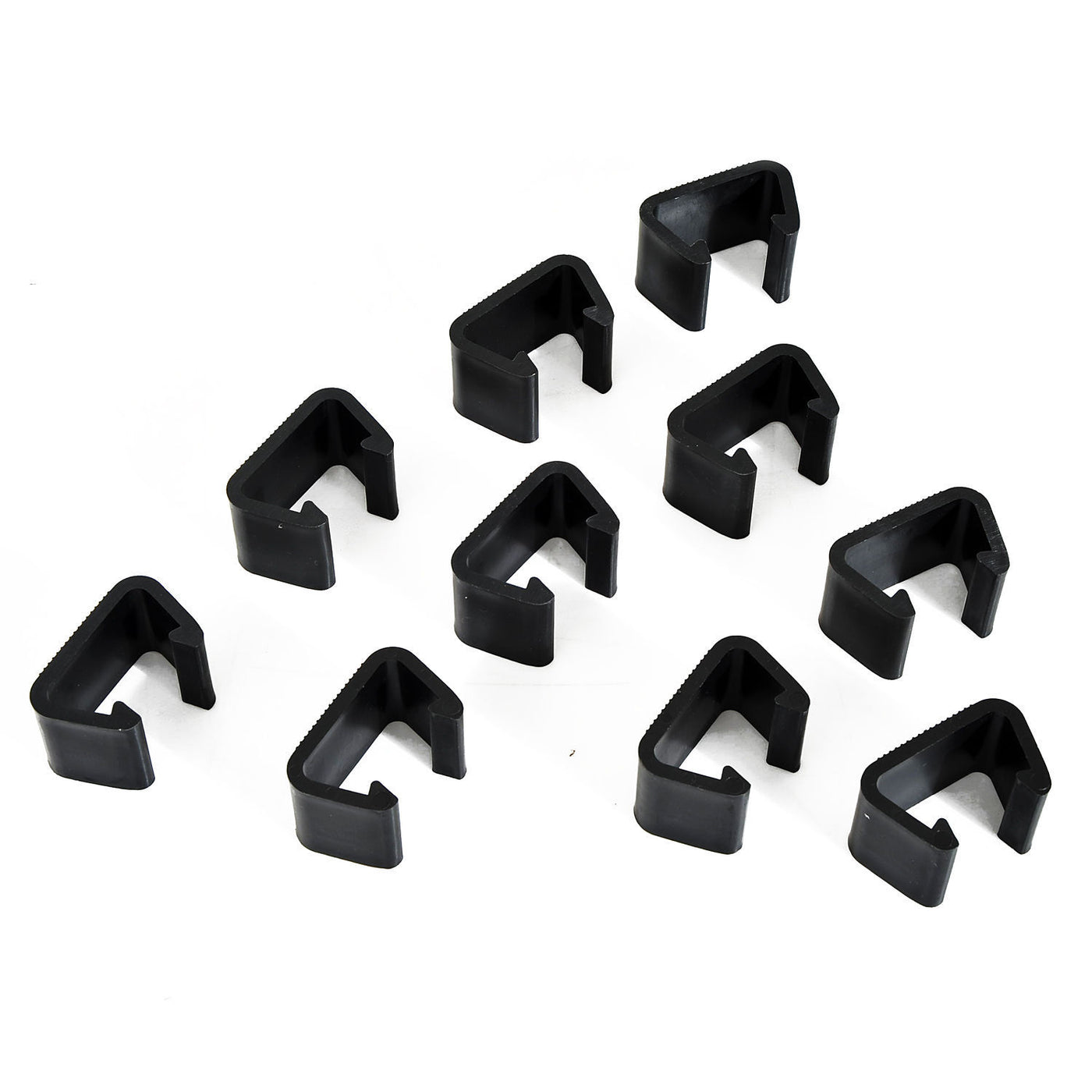 Outdoor Sectional Connector Clips Nylon Black Set of 10 No Tools