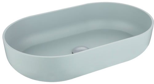 Modern Oval Vessel Bathroom Sink 24" x 14