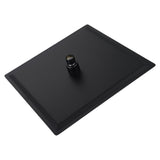 8" Square Matte Black Rain Shower Head Ceiling Wall Mount