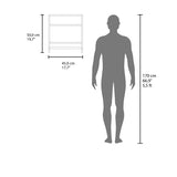 Mirror Medicine Cabinet - White - Towel Rack - 19.7" x 17.7"