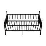Twin Metal Bed Frame Black