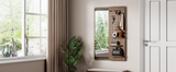 47.6 x 15.7 inch multi-functional design panel wall-mounted full-length mirror