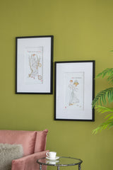 Set of 2 Wall Art Prints 20x28 Inch