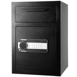 2.5 Cub Depository Safe, Deposit Safe with Drop Slot, Electronic Code Lock