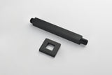 1/2 NPT Shower Arm with Flange - Ceiling Mount Rain Head