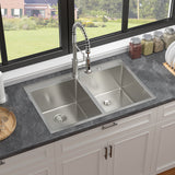 Double Bowl (50/50) Drop in Sink