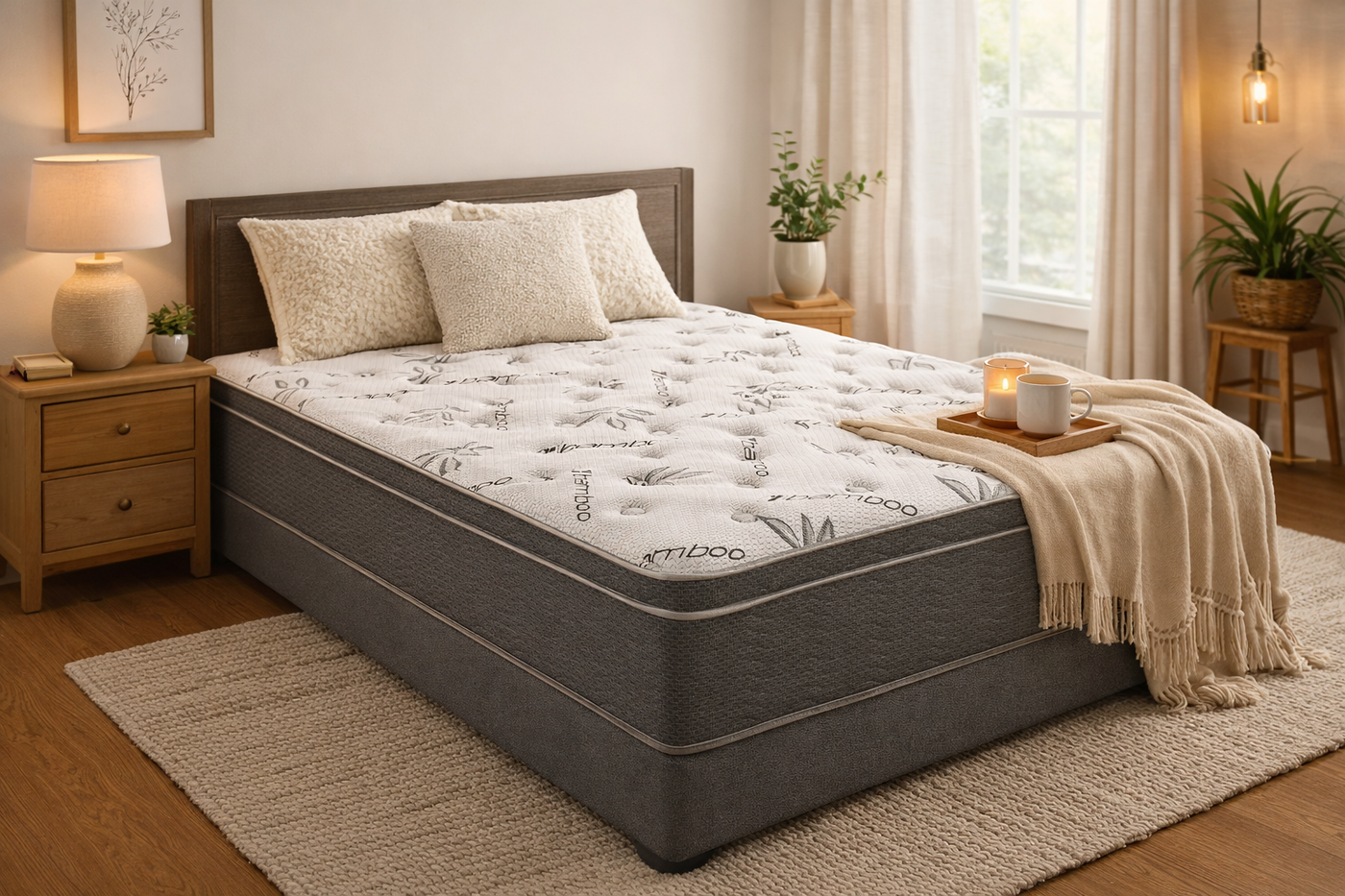 10' Bamboo Hybrid Twin Mattress