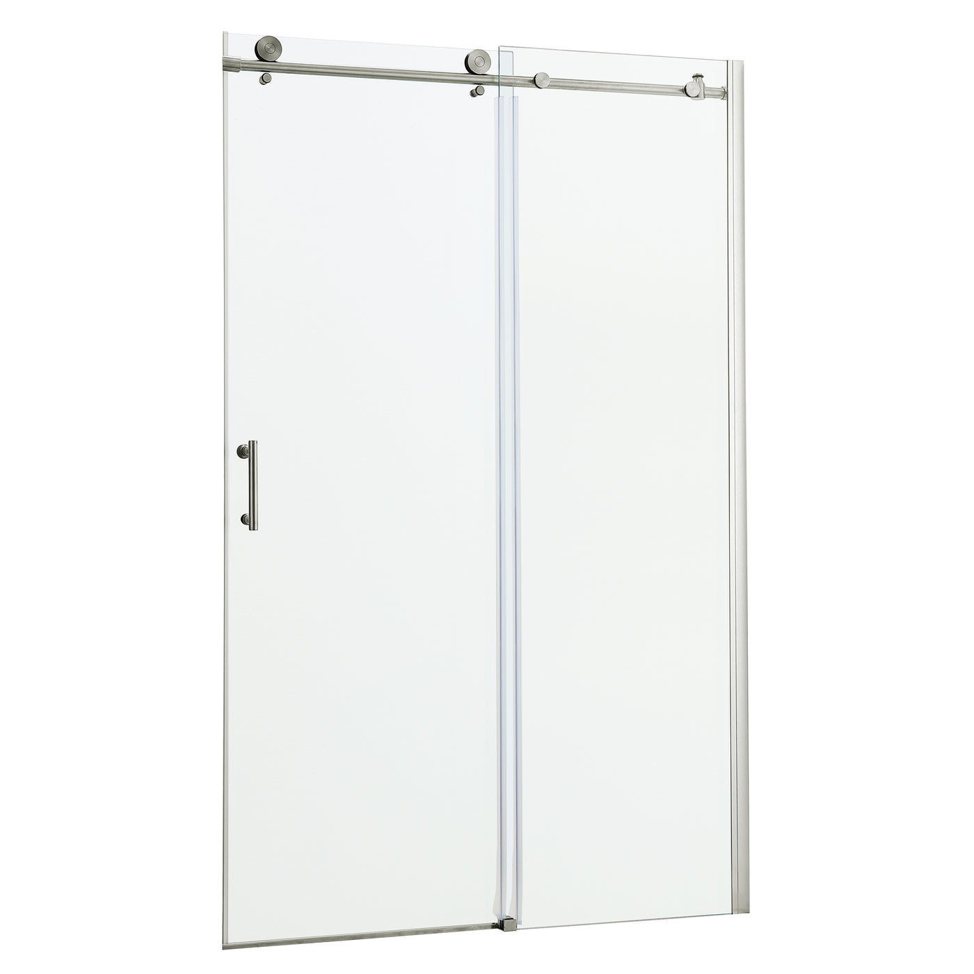 Single Sliding Bypass Shower Enclosure 48"W x 76"H 8mm Glass
