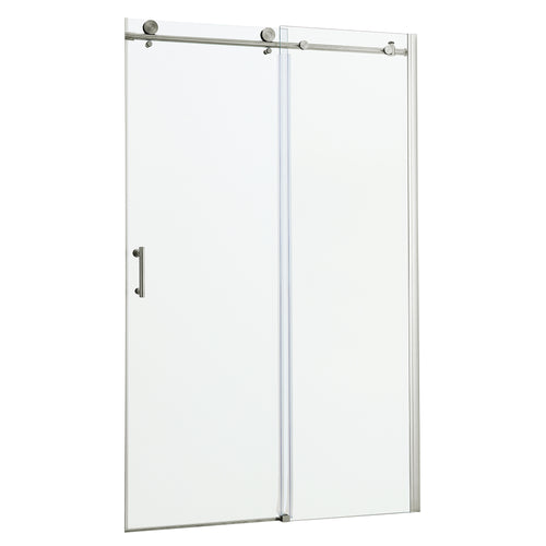 Single Sliding Bypass Shower Enclosure 48"W x 76"H 8mm Glass
