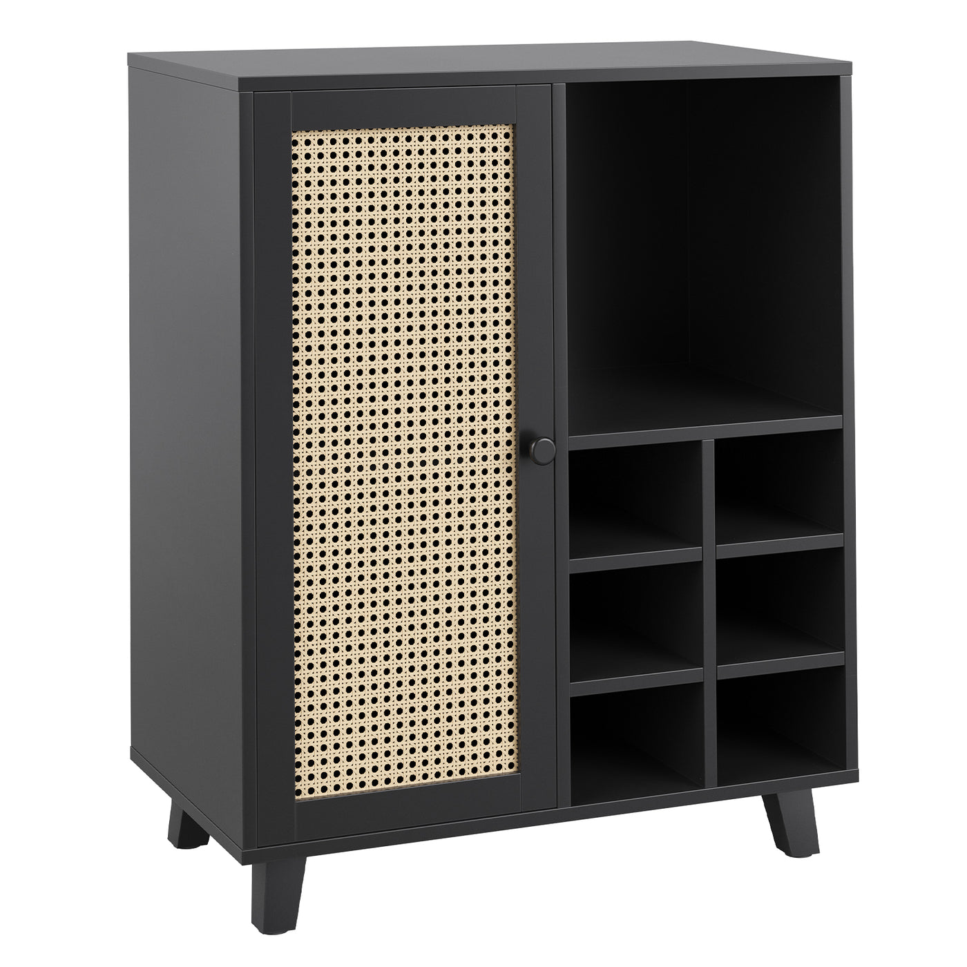 34 Inch Wine Bar Sideboard Cabinet with Wine Racks