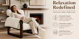 Chenille Accent Chair Beige