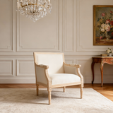 Linen Dining Chair Beige