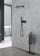 10" Rainfall Shower Head System with Handheld Sprayer Valve