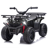24V 80W*2 Electronic Kids Ride On ATV W/Off-Road Vehicle,Anti-Slip Tires,Crash B