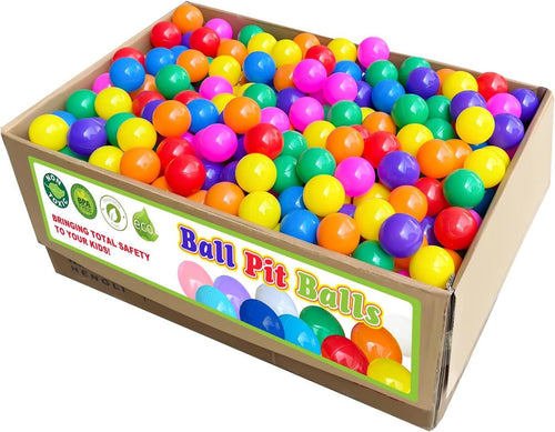 1000 Count Colorful Ball Pit Balls, Phthalate Free BPA Free