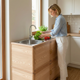 Utility Sink with Cabinet, Freestanding Utility Sink