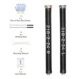 Garage Door Torsion Springs, Pair of 0.218 x 2 x 24inch