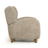 Fabric Accent Chair Camel