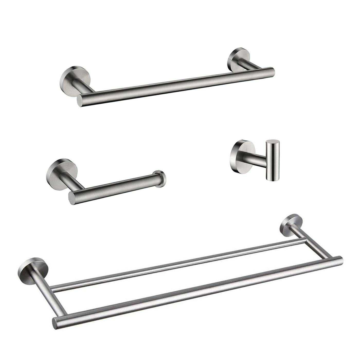 4-Piece Bathroom Hardware Set