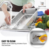 6 Pack Steam Table Pans 20.9 x 12.8 x 3.9 Inch Deep Steam Table Pan Full Size