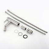 Bathroom Sink Faucet - 2-Mode 360 Degree Aerator - Brushed Nickel