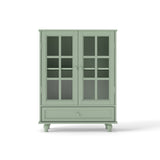 Mint Green Modern Wooden Storage Sideboard Cabinet 28"x15"x36