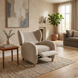 Fabric Accent Chair Camel