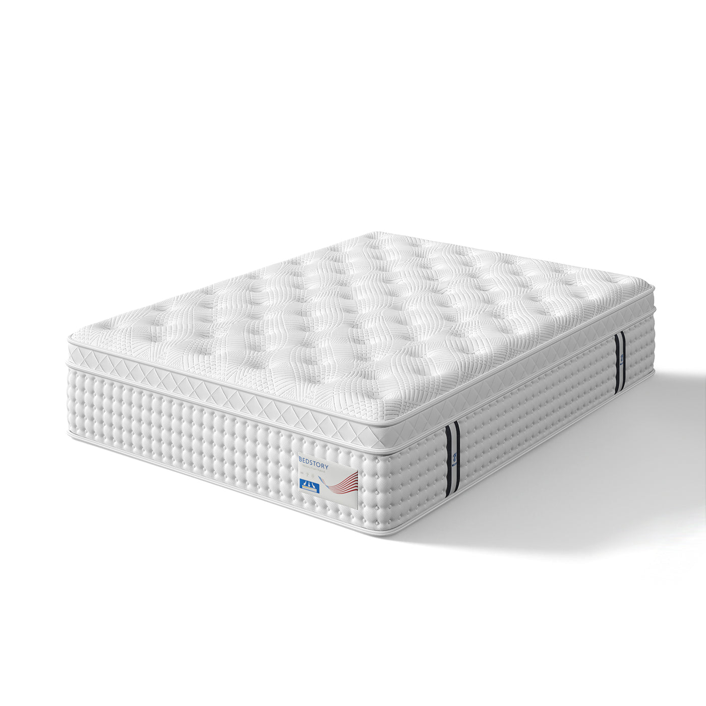 14 Inch Queen Hybrid Memory Foam Pocket Spring Mattress