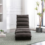 Linen Recliner Dark Gray