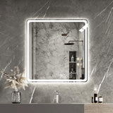 36x36 LED Bathroom Mirror Anti-Fog Wall Mount Vanity Light