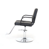 Barber Chair for Hair Stylist- 360° Swivel, Adjustable Height