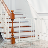 29.5-44.1" Wide Baby Gate for Stairs, Dog Gate Indoor for Doorways