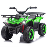 24V 80W*2 Electronic Kids Ride On ATV W/Off-Road Vehicle,Anti-Slip Tires,Crash B