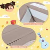 Colorful Soft Climb and Crawl Foam Playset 7 in 1, Soft Play Equipment Climb and