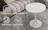 Metal Dining Table White