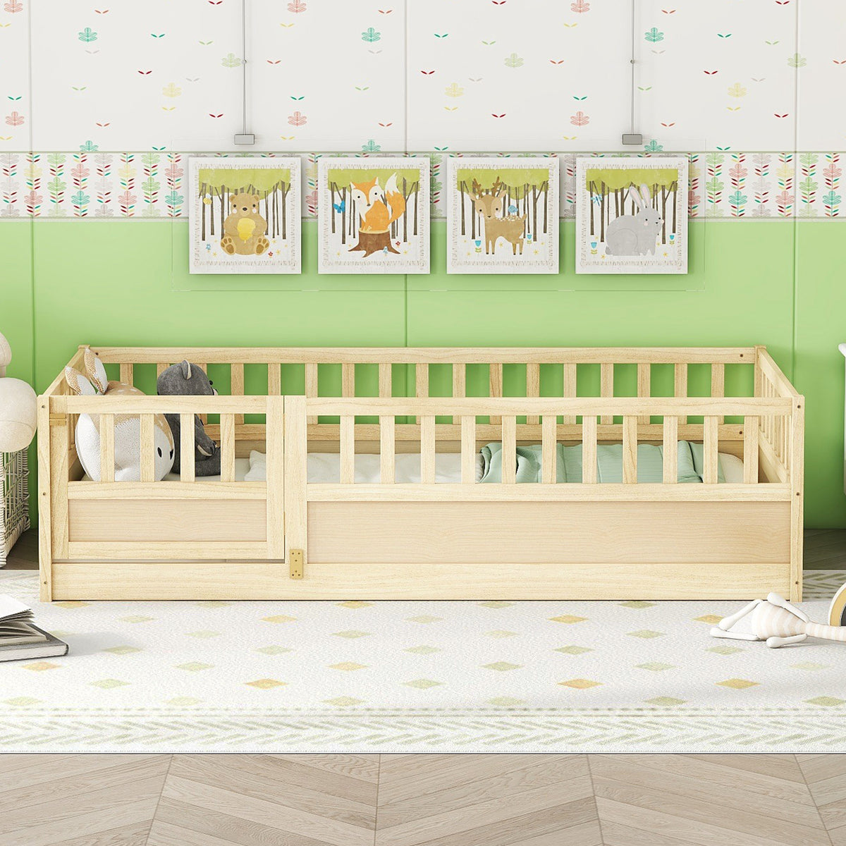 Twin Pine Bed Frame Natural
