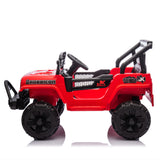 12V Kids Ride On Electric Truck Car W/Parents Control,2WD,Four-wheel suspension,