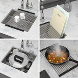 Kitchen Sink, 18 Inch Undermount Sink 5.5-Inch Low Depth ADA Compliant Single