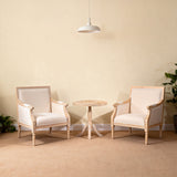 Linen Dining Chair Beige