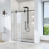 44"-48"W*76" H Frameless Single Sliding Shower Door