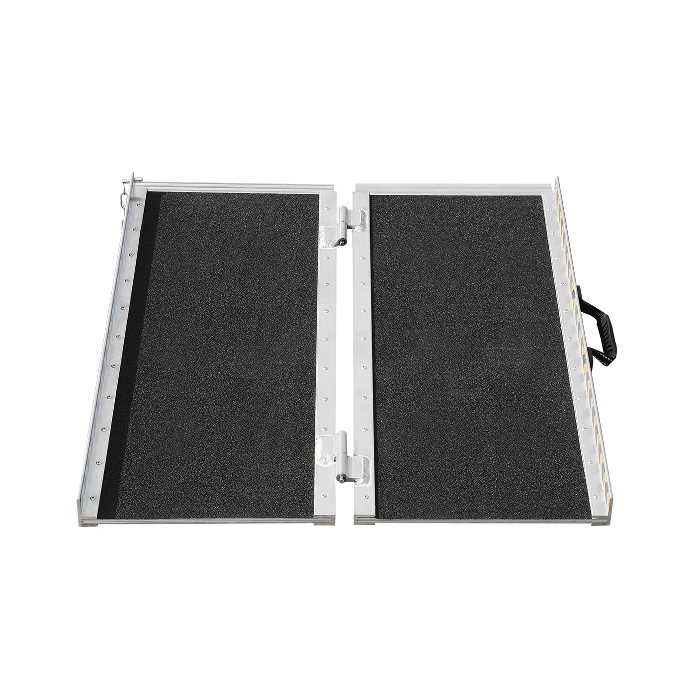 Wheelchair Ramp Aluminum 6 Ft Folding Non-Slip 800 Lb Capacity