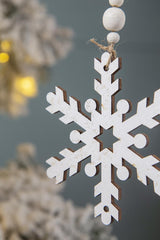 9.8x4.7' Snowflake Ornament, Hanging Home Decor Accents for Christmas Tree, Holi