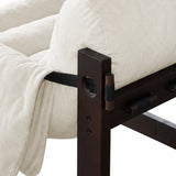 Chenille Accent Chair Beige