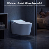 Wall-mounted Smart Toilet, Automatic Lid Opening, No Water Pressure Limitation