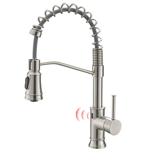 Touchless Automatic Smart Kitchen Faucet Hands Free