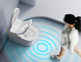 Modern Smart Toilet With Bidet, Auto Flush, Auto Open/Close, Heated Seat