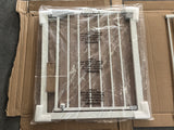29.5-44.1" Wide Baby Gate for Stairs, Dog Gate Indoor for Doorways
